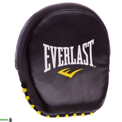 Лапа Пряма для боксу та єдиноборств EVERLAST P00001213 20x18x10см 2шт чорний