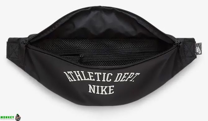 Сумка на пояс Nike NK HERITAGE WSTPACK - ATH DEPT черный Уни 15 х 40 x 10 см