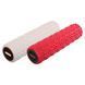Ролер масажний циліндр (ролик мфр) 45см Grid Flower Roller BLOOM FOAM ROLLER LB7022 Білий