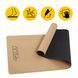 Килимок (мат) спортивний 4FIZJO Cork 183 x 61 x 0.4 см для йоги та фітнесу (P-5907739319562)