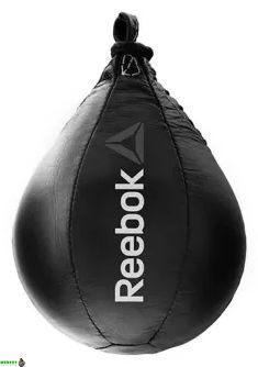 Груша боксерська пневматична Reebok Speed Bag чорний Uni 35 x 15 см