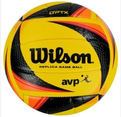 М'яч волейбольний Wilson OPTX AVP REPLICA YELLOW/BK/RD