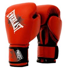 Боксерські рукавиці Everlast PROSPECT GLOVES червоний, чорний Уні 8 унций