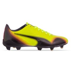 Бутсы футбольная обувь SP-Sport PM 973-1 размер 40-45 (верх-TPU, подошва-RB, лимонный-черный)