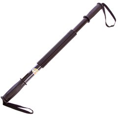 Эспандер силовой прут Power Twister CIMA CM-H102 (металл, ручка резина, l-61см, d-4см,нагрузка 20кг, черный)