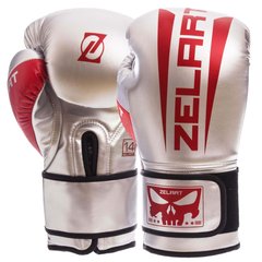 Боксерські рукавиці Zelart BO-1323 10-14 унцій кольори в асортименті
