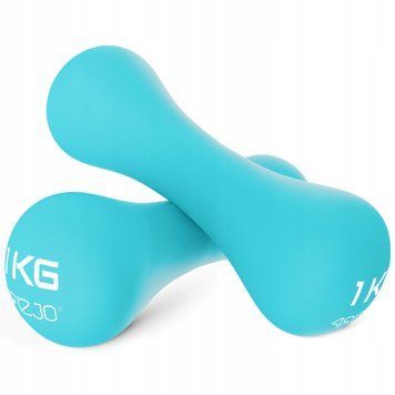 Гантели виниловые 4FIZJO 2 x 1 кг 4FJ0190