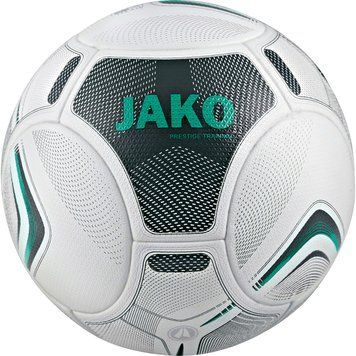 Мяч футбольный Jako Training ball Prestige белый, черный, зеленый Уни 5