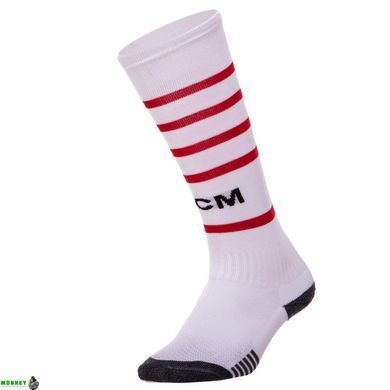 Гетри футбольні дитячі клубні AC MILAN HOME 2022 SPOINT ETM2205-ACM2 розмір 32-39 білий-червоний