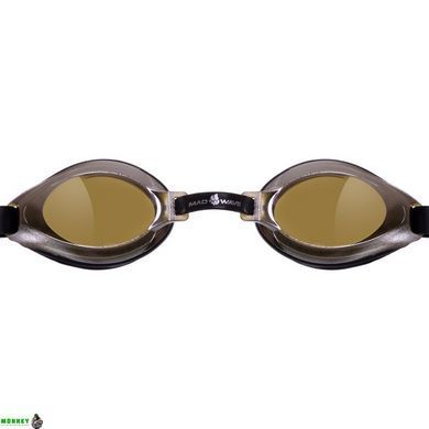 Окуляри для плавання дитячі MadWave AQUA MIRROR M041504 Блакитний (полікарбонат, силікон, дзеркальні,)
