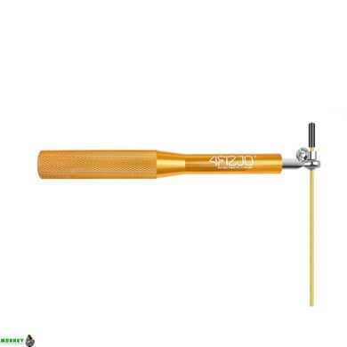 Скакалка швидкісна для кросфіту 4FIZJO Speed Rope Gold (P-5907222931158)