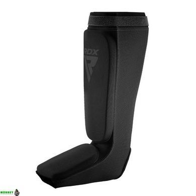Захист гомілки та стопи RDX Shin Instep Foam Black/Black L