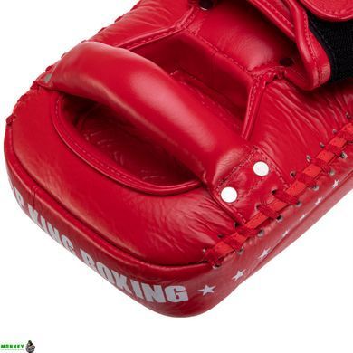 Пади для тайського боксу Тай-педи TOP KING Extreme TKKPE-M Червоний 35х18х11см 2шт