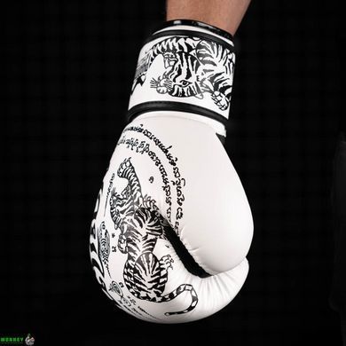 Боксерські рукавиці Phantom Muay Thai White 10 унцій (бинти в подарунок)