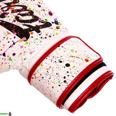 Боксерські рукавиці FAIRTEX BGV14PT 10-14 унцій білий