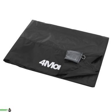 Ковдра для пікніка (кишенькова) ULTRA-COMPACT POCKET BLANKET 4Monster T-PBL-160 (Нейлон, водонепроникне покриття, PL чохол, р-р 110х160см (M), чорний)