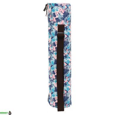 Сумка для йога килимка KINDFOLK Yoga bag SP-Sport FI-8365-2 рожевий-блакитний
