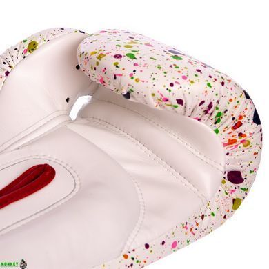 Боксерські рукавиці FAIRTEX BGV14PT 10-14 унцій білий