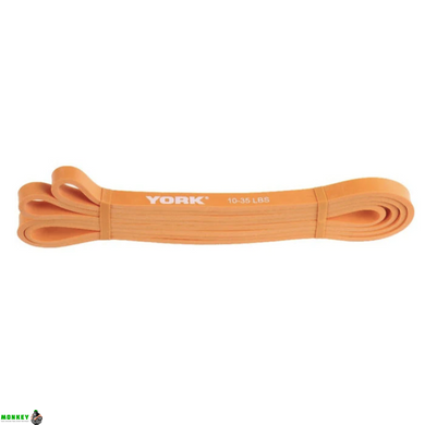 Резинка для фітнесу York 5-15 кг - 2080x13x4,5 мм, помаранчевий