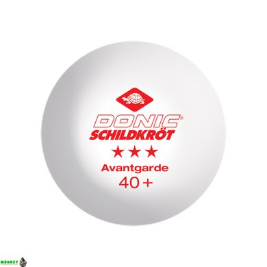 М'ячі для настільного тенісу 6шт Donic-Schildkrot 3-Star Avantgarde