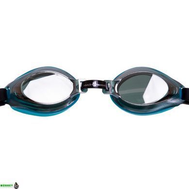Окуляри для плавання дитячі MadWave AQUA MIRROR M041504 Блакитний (полікарбонат, силікон, дзеркальні,)