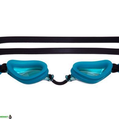 Окуляри для плавання дитячі MadWave AQUA MIRROR M041504 Блакитний (полікарбонат, силікон, дзеркальні,)