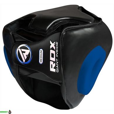 Боксерский шлем тренировочный RDX Guard Blue S