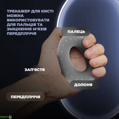 Эспандер кистевой силиконовый PowerPlay PP-4338 Hand Grip Large 25 кг.