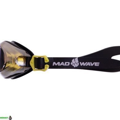 Окуляри для плавання дитячі MadWave AQUA MIRROR M041504 Блакитний (полікарбонат, силікон, дзеркальні,)