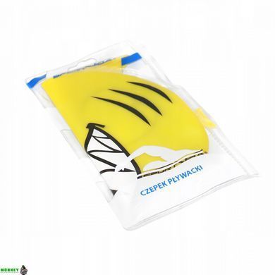 Шапочка для плавания детская SportVida SV-DN0017JR Yellow