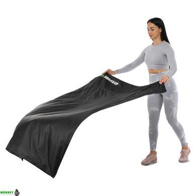 Ковдра для пікніка (кишенькова) ULTRA-COMPACT POCKET BLANKET 4Monster T-PBL-160 (Нейлон, водонепроникне покриття, PL чохол, р-р 110х160см (M), чорний)