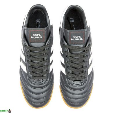 Взуття для футзалу чоловіча AD COPA MANDUAL OB-3069 розмір 40-45 чорний-білий