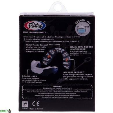 Капа боксерская одночелюстная FAIRTEX MG3 Черный