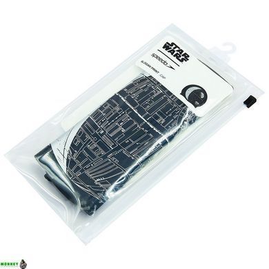 Шапочка для плавання SPEEDO SLOGAN PRINT 808385C852 Star Wars Death Star чорний-сірий