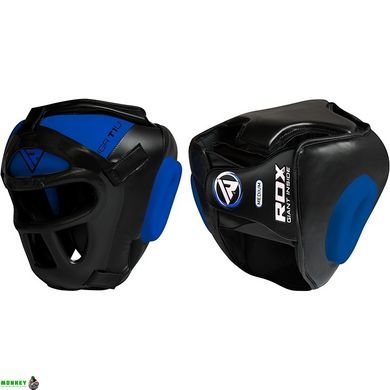Боксерський шолом тренувальний RDX Guard Blue S