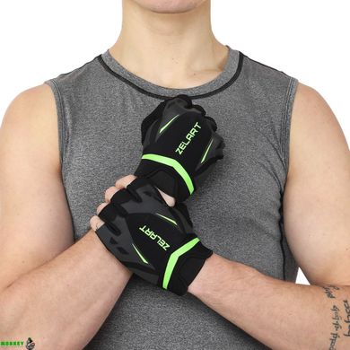 Перчатки спортивные Zelart WorkOut BC-6305 размер M-XL цвета в ассортименте
