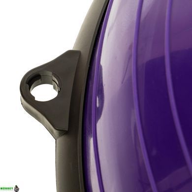 Полусфера для фитнеса с эспандерами BOSU Zelart BS-1524 Синий
