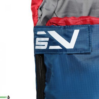 Спальный мешок (спальник) одеяло SportVida SV-CC0070 -3 ...+21&deg;C R Blue/Grey