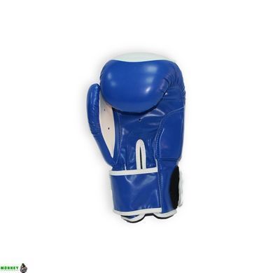 Рукавички боксерські THOR COMPETITION 14oz / шкіра / синьо-білі