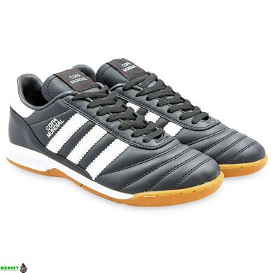 Взуття для футзалу чоловіча AD COPA MANDUAL OB-3069 розмір 40-45 чорний-білий