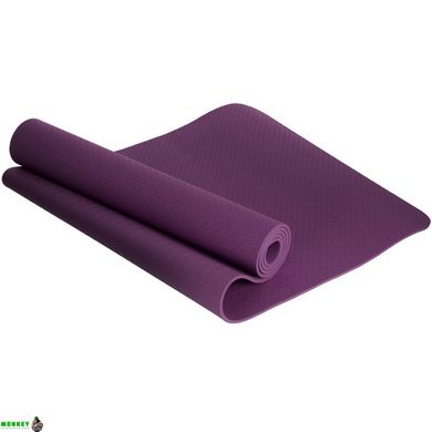 Коврик для фитнеса и йоги SP-Planeta FI-4937 183x61x0,6см цвета в ассортименте