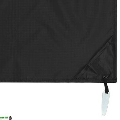 Ковдра для пікніка (кишенькова) ULTRA-COMPACT POCKET BLANKET 4Monster T-PBL-160 (Нейлон, водонепроникне покриття, PL чохол, р-р 110х160см (M), чорний)