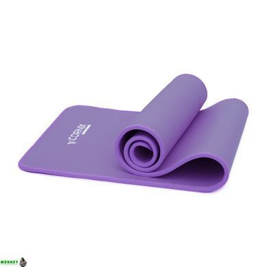 Килимок спортивний Cornix NBR 183 x 61 x 1 cм для йоги та фітнесу XR-0093 Purple/Purple