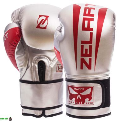 Боксерські рукавиці Zelart BO-1323 10-14 унцій кольори в асортименті