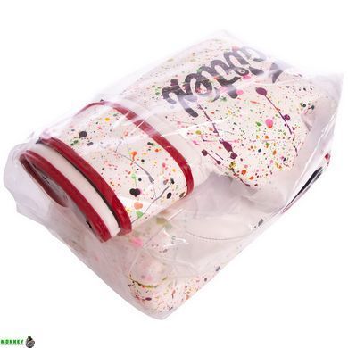 Боксерські рукавиці FAIRTEX BGV14PT 10-14 унцій білий