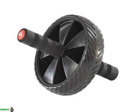 Колесо для пресу Adidas Ab Wheel чорний Уні D18 см