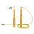 Скакалка швидкісна для кросфіту 4FIZJO Speed Rope Gold (P-5907222931158)