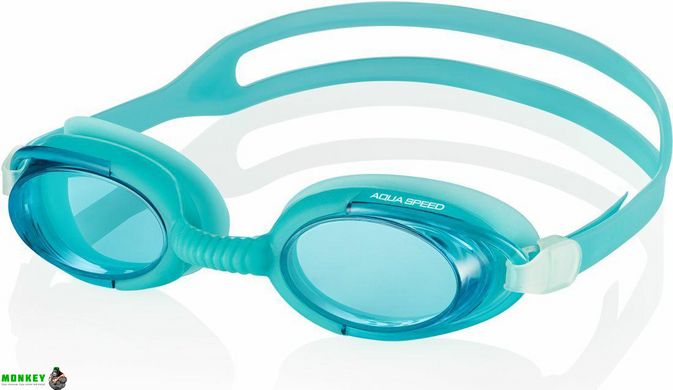 Окуляри для плавання Aqua Speed ​​MALIBU 008-04 бірюзовий Уні OSFM