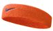 Повязка на голову Nike SWOOSH HEADBAND оранжевый Уни OSFM