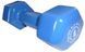 Гантелі для фітнесу і аеробіки обгумовані Power System 4 kg PS-4027 Blue (1 шт.)
